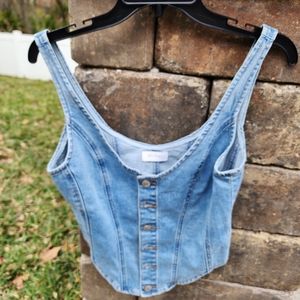 Meshki Denim Vest